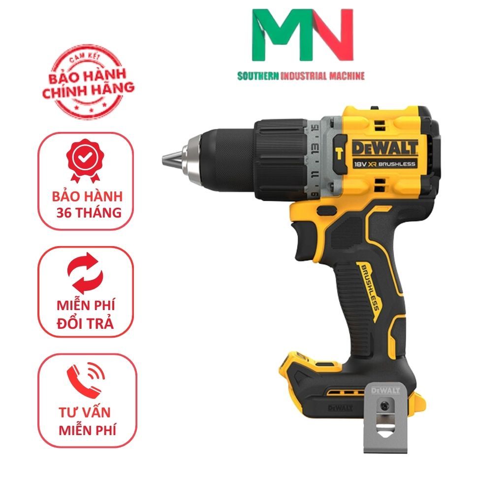 Máy khoan động lực dùng pin 20V DeWalt DCD805N (Chưa Pin & Sạc) - Chính Hãng