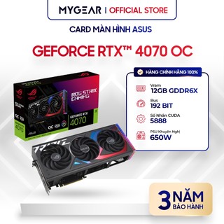Card màn hình VGA Asus ROG Strix GeForce RTX™ 4070 12GB GDDR6X OC Edition Chính Hãng- Bảo hành 36 tháng
