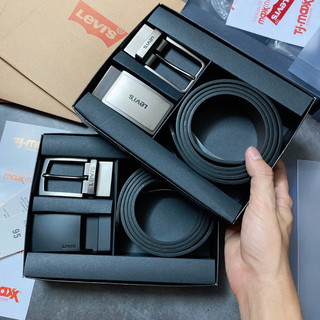 Set nịt nam lev 2 mặt 1 dây nịt (fullbox túi giấy)