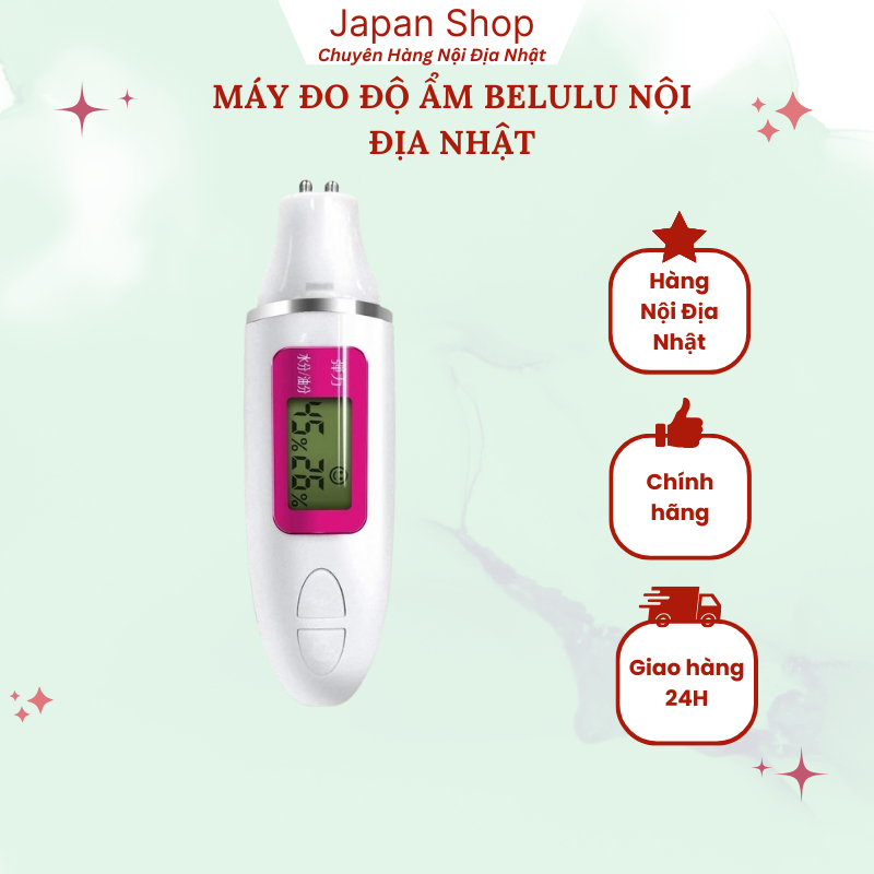Máy đo độ ẩm da mặt belulu Nhật bản