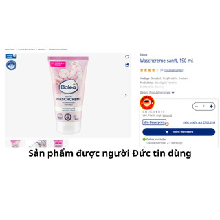 Sữa rửa mặt Balea - Nội đia Đức 150ml [Đức] [Khuyến mại]
