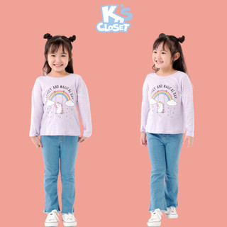 Áo Dài Tay Bé Gái (1-9 Tuổi) K's Closet E007TEF / E008TEF / E027TEF TM