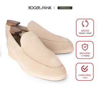  Giày Loafer Nam Da Bê Cao Cấp ROGER & FANK 