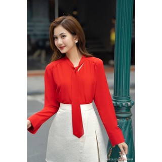 Áo sơ mi nữ RUZA tay dài thiết kế thời trang thanh lịch sang trọng ADB106