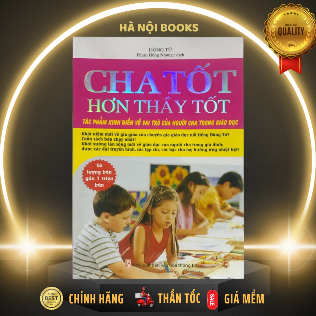 Sách - Cha tốt hơn thầy tốt - MT