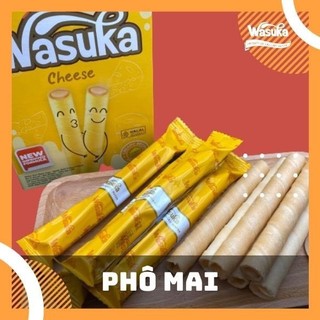 Bánh Ống Quế Wasuka Hương Phô Mai Hộp 20 Cái