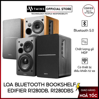 Loa bluetooth bookshelf edifier r1280db, r1280dbs - hàng chính hãng