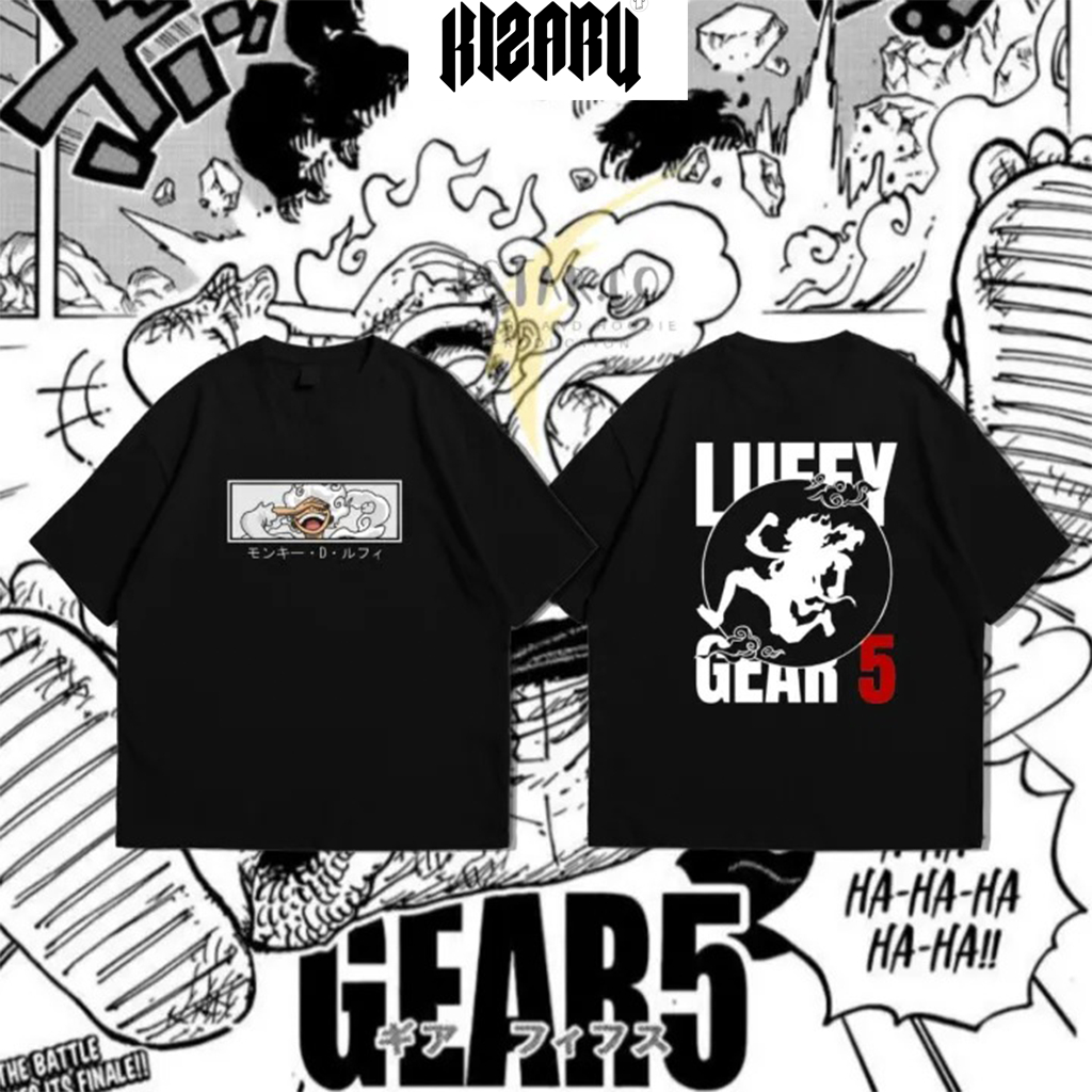 Áo thun Luffy Gear 5 One Piece New Chapter ngắn tay