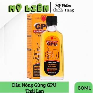 Dầu nóng gừng gpu con ó thái lan