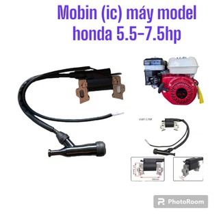 Ic cuộn đánh lửa động cơ xăng honda gx160 gx200 5.5hp 6.5hp 7.5hp 168f 170f cho máy phát điện 2kw 2.5kw
