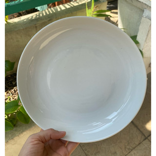 Dĩa sâu lòng 20cm/23cm/25cm Camellia trắng- Gốm sứ Minh Long