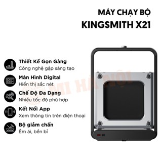Máy chạy bộ gấp gọn trong nhà Xiaomi Kingsmith  X21 – Bản Quốc Tế - BH 12 tháng