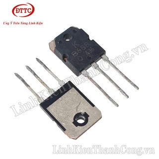 Transistor B688 tháo máy lưng đồng chân dài