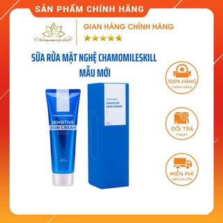 [HÀNG CHÍNH HÃNG] Sữa rửa mặt nghệ CHAMOMILESKILL 120ml giúp làm sạch sâu dành cho da nhạy cảm