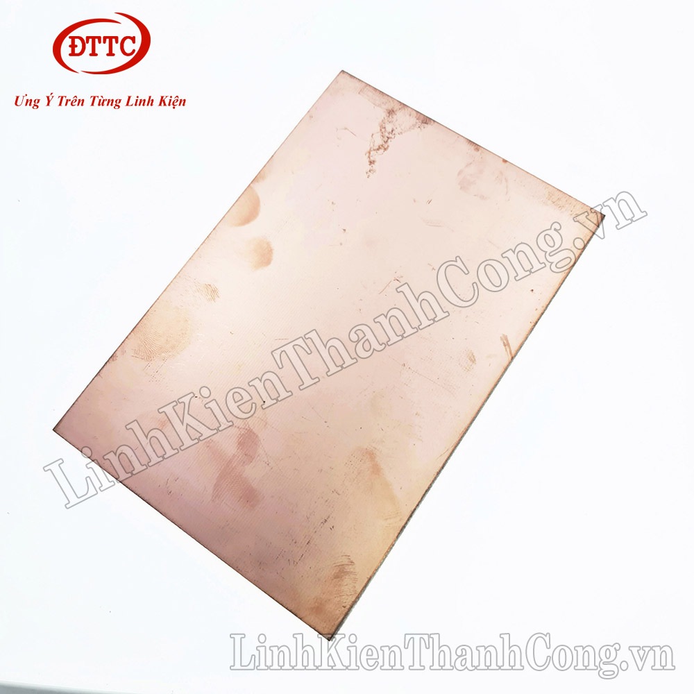 Phíp Đồng Chất Lượng Cao FR4 1.6MM 1 Mặt 10x15cm 12x18cm 15x20cm