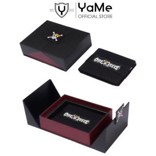Ví Nam Dáng Ngang Tiện Dụng Đựng Tiền Thẻ ATM Hộp FullBox Thương Hiệu Y2010 Thiết Kế ONE PIECE 42 22601 |YaMe|