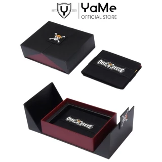 Ví Nam Dáng Ngang Tiện Dụng Đựng Tiền Thẻ ATM Hộp FullBox Thương Hiệu Y2010 Thiết Kế ONE PIECE 42 22601 |YaMe|