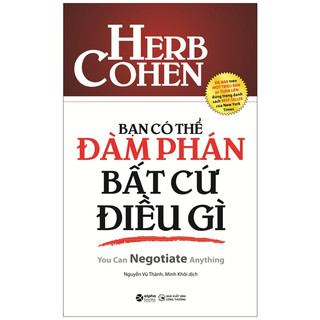 Sách - bạn có thể đàm phán bất cứ điều gì - alpha