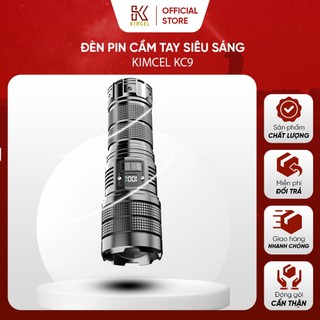 Đèn pin siêu sáng chiếu xa KIMCEL KC9 công suất 50w ánh sáng mạnh