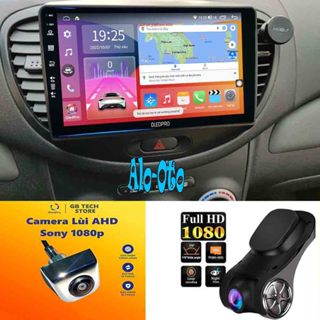  Màn hình hyundai I10 2008 - 2013 Android oled pro chip 8 nhân,cắm sim 4G,wifi,RAM 2GB,ROM 32GB 