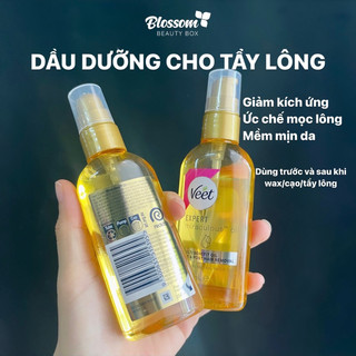Dầu dưỡng ức chế lông trước và sau tẩy lông Veet Miraculous OIL