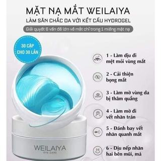 Mặt nạ mắt Weilaiya Hydra-Essential Tight Eye Mask 60 miếng giúp nâng cơ chống lão hóa giảm quầng thâm mắt