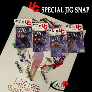 Khóa link câu cá ug special jig snap - tải cao, chuyên câu biển
