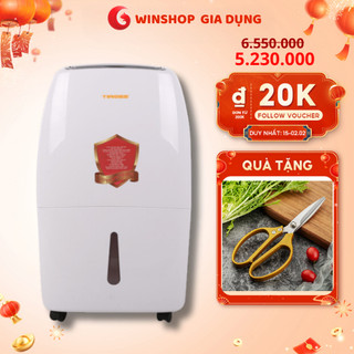Máy hút ẩm tiross ts887 360w có chức năng hẹn giờ tiết kiệm điện, vận hành êm ái độ bền cao - bảo hành 12 tháng