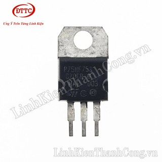 Mosfet 75NF75 Cũ Tháo Máy Kiểu Chân TO220