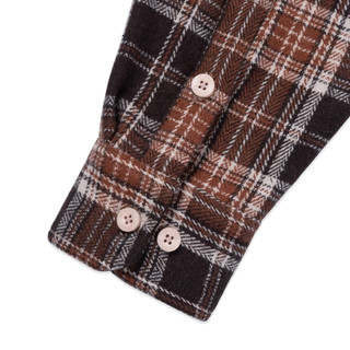 Áo Sơ Mi Levents Flannel Checked Long Sleeve/ Brown