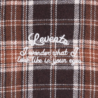 Áo Sơ Mi Levents Flannel Checked Long Sleeve/ Brown