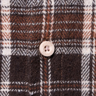 Áo Sơ Mi Levents Flannel Checked Long Sleeve/ Brown