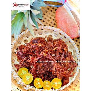 Khô heo cháy tỏi Khánh Mã (250gr) (Heo khô/ lợn khô)