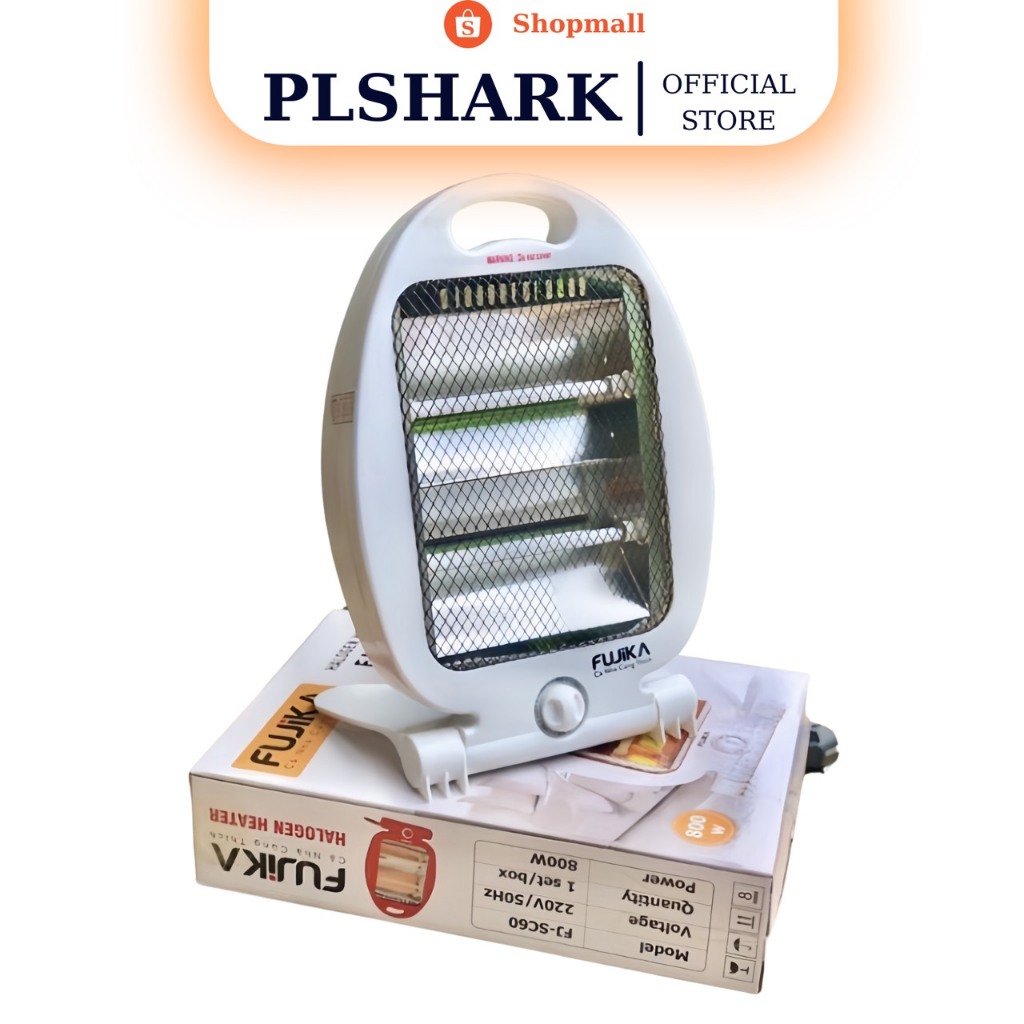 [ Hàng Chính Hãng ] Đèn sưởi Fujika FJ 60A 2 có tấm lưới cách nhiệt an toàn, cực bền, tốc độ làm ấm nhanh, tỏa nhiệt đều