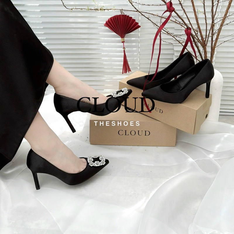 Giày cao gót nữ mũi nhọn 9cm