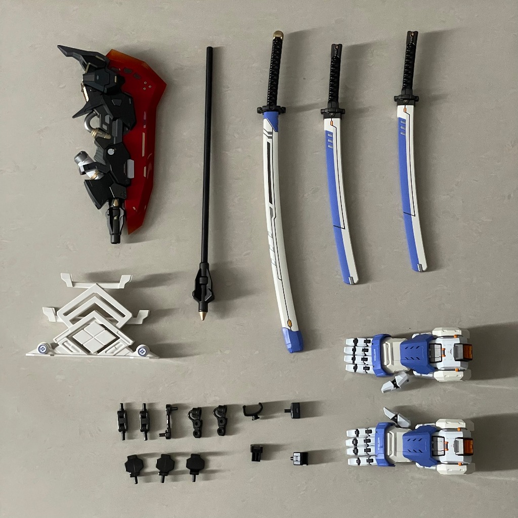 Phụ kiện vũ khí mô hình Metal build mb 1/72 Takeda Shingen Ultimate trắng Moshow [2nd - Vui lòng đọc