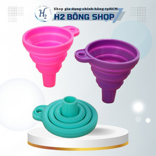 Phễu silicon mini gấp gọn chịu nhiệt tiện dụng, phễu gấp gọn thông minh giúp sang chiết tiện dụng.