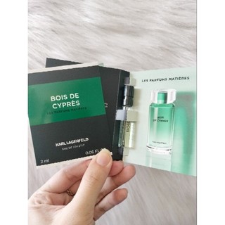 Vial/ mẫu thử bois de cypres karl lagerfeld edt 2ml