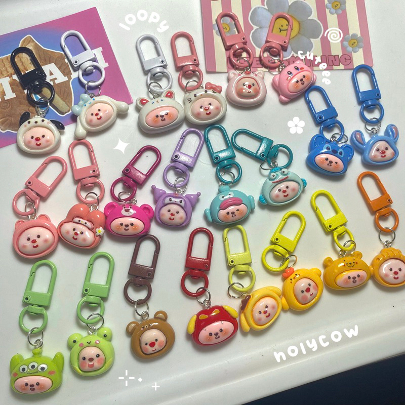 MÓC KHOÁ MINI LOOPY COSPLAY DỄ THƯƠNG CUTE