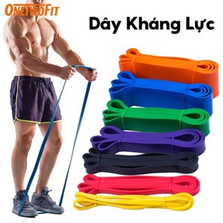 OneTwoFit Dây kháng lực tập gym, Power Band đa năng, hỗ trợ luyện tập thể dục, tiện lợi tại nhà