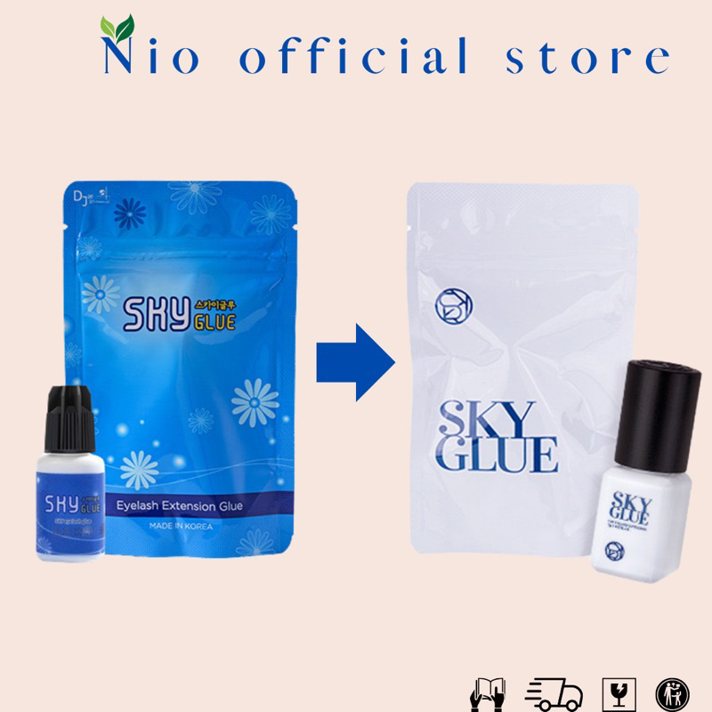 Keo nối mi Sky Glue (vỏ trắng mẫu mới)
