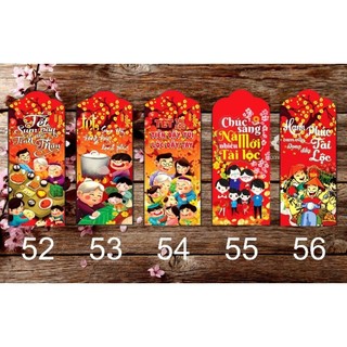 [Rẻ vô địch] Combo 200 Bao Lì Xì Tết 2021 Đẹp độc lạ được chọn mẫu