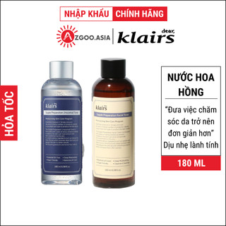  Nước Hoa Hồng Klairs Toner Không Mùi Cho Da Nhạy Cảm (AZGoo Phân Phối)