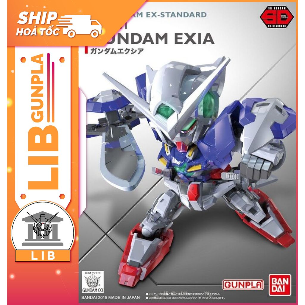 Mô hình lắp ráp Gundam SD Ex Standard Gundam Exia