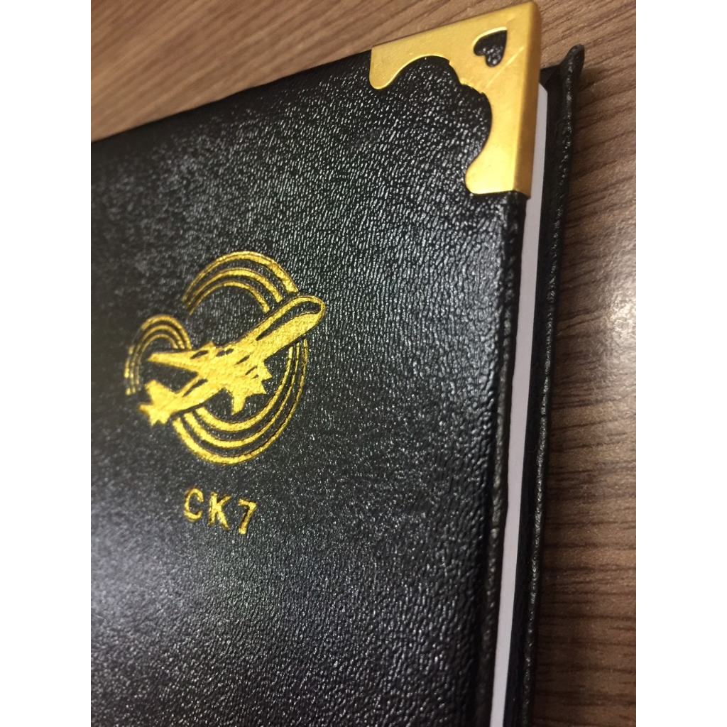 (HCM) Sổ da CK7 KT 15×20.5 cm 96TRANG