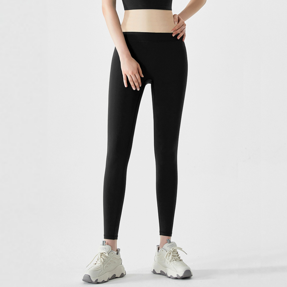 Quần legging dài nữ cạp cao nâng mông có túi sau MADELA, Quần tập gym dài nữ cạp cao thể thao co giãn 4 chiều