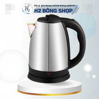 Ấm đun siêu tốc Kim Cương, Bình đun nước siêu tốc 1,8l - Ấm siêu tốc inox