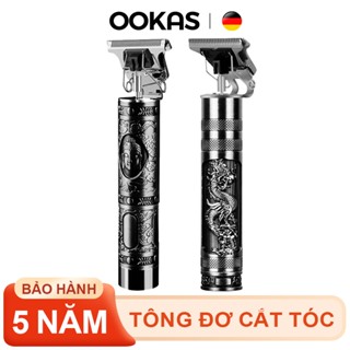 OOKAS Tông đơ cắt tóc cầm tay Cạo Râu Điện Tử USB Không Dây