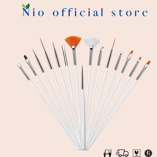 Bộ 15 cọ vẽ móng ( set cọ chuyên nail )