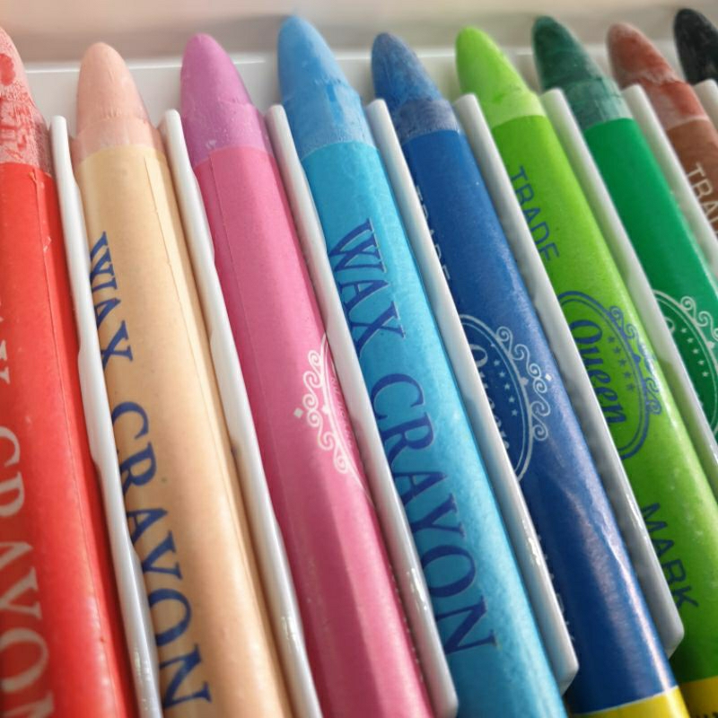 Bút, viết chì tô màu sáp 12 màu PC-012, Queen